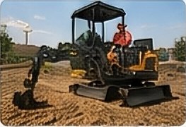 EE. UU. mini excavator delivery